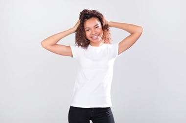 Free customizable T-shirt mockups from Smartmockups